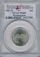 2007-P 25C Washington Satin Finish SP69