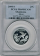 2008-S 25C Oklahoma Silver PR69DCAM
