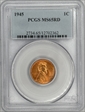 1945 1C MS65RD