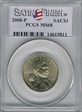 2008-P SAC$1 Satin Finish SP68