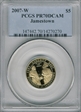 2007-W $5 Jamestown PR70DCAM