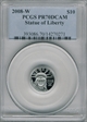 2008-W $10 Statue of Liberty PR70DCAM