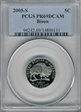 2005-S 5C Bison PR69DCAM