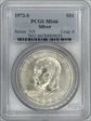 1972-S $1 Silver MS66