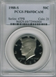 1988-S 50C PR69DCAM