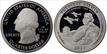 2021-S 25C Tuskegee Airmen NP- Silver Limited Edition Proof Set - First Strike PR70DCAM