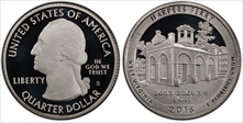 2016-S 25C Harpers Ferry NP-Silver First Strike PR70DCAM