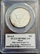 2014-P 50C Silver  First Strike - Philadelphia PR70DCAM