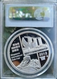 2012 1 oz  Singapore ICF Ag 4 Spike PR70DCAM