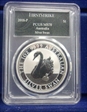 2018-P $1 Silver Swan First Strike MS70
