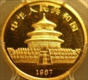 1987-Y 5 Yn Panda Gold PAN-48B MS69