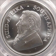 2021 1 Rand Krugerrand Silver First Day of Issue MS70