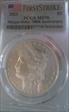 2021 $1 Morgan Dollar 100th Anniversary First Strike MS70