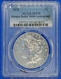 2021 $1 Morgan Dollar 100th Anniversary MS70