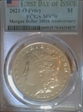 2021-O Privy $1 Morgan Dollar 100th Anniversary First Day of Issue MS70