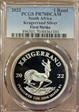 2022 1 Rand Krugerrand Silver First Strike PR70DCAM