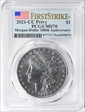 2021-CC Privy $1 Morgan Dollar 100th Anniversary First Strike MS70