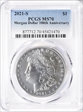 2021-S $1 Morgan Dollar 100th Anniversary MS70