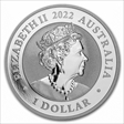 2022-P $1 Silver Swan First Day of Issue MS70