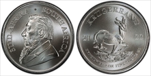2022 1 Rand Krugerrand Silver MS70