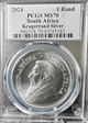 2024 1 Rand Krugerrand Silver Ultra Breaks MS70