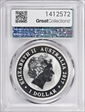 2017-P $1 Silver Swan First Strike MS70