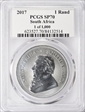 2017 1 Rand 50th Anniv. Krugerrand Ag SP70