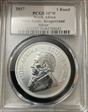 2017 1 Rand 50th Anniv. Krugerrand Ag SP70