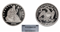 1884 50C PR66CAM