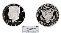 2002-S 50C Silver PR70DCAM