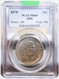 1950 50C Booker T. Washington MS64
