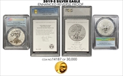 2019-S $1 Silver Eagle Enhanced RevPR COA GN1