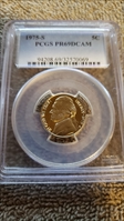 1975-S 5C PR69DCAM