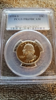 1994-S 25C PR69DCAM