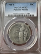 1915-S 50C Panama-Pacific AG3
