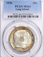 1936 50C Long Island MS66