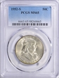 1952-S 50C MS65