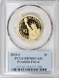 2010-S $1 Franklin Pierce PR70DCAM