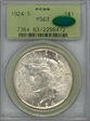 1924-S $1 MS63