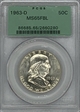 1963-D 50C MS65FBL