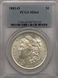 1883-O $1 MS64