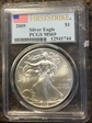 2009 $1 Silver Eagle First Strike MS69