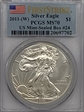 2011-(W) $1 Silver Eagle Struck at West Point First Strike MS70