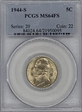 1944-S 5C MS64FS