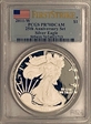 2011-W $1 Silver Eagle 25th Anniversary Set First Strike PR70DCAM