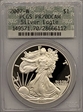 2007-W $1 Silver Eagle PR70DCAM