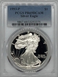 1993-P $1 Silver Eagle PR69DCAM