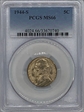 1944-S 5C MS66