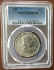 1948 50C MS65FBL