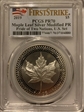 2019 $5 Maple Leaf Silver Modified PR Pride of Two Nations, U.S. Set First Strike PR70
